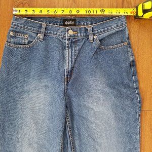 PBX Basics Denim Blue Jeans, Size 10
